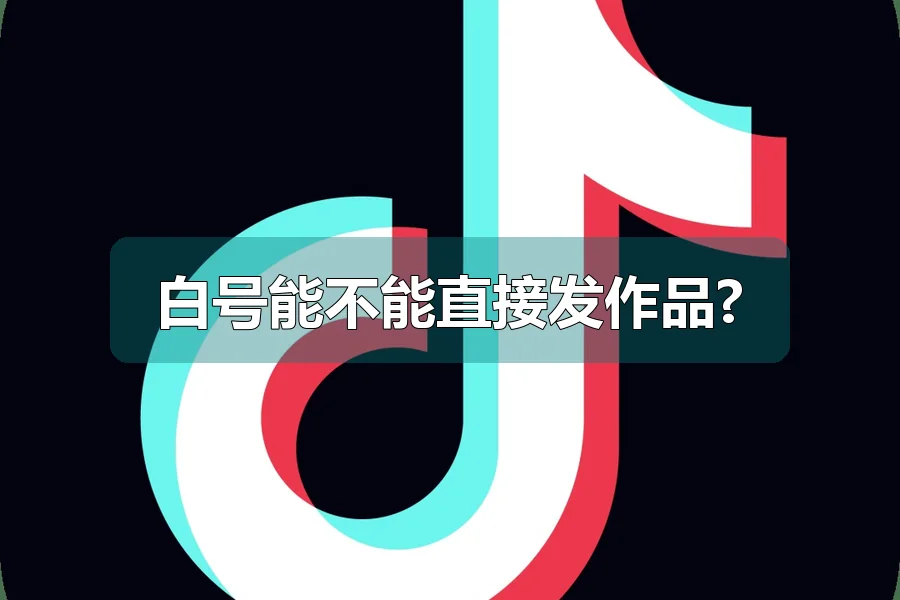 白号能不能直接发作品?